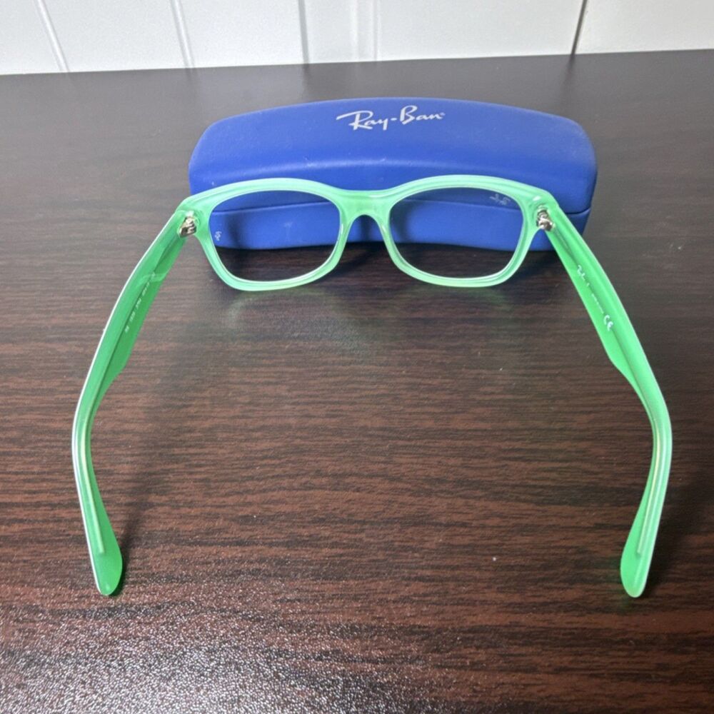 Ray Ban Eyeglasses Blue Green trendy Eyewear - Picture 9 of 13